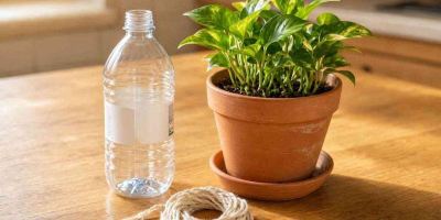 «با بطری پلاستیکی،