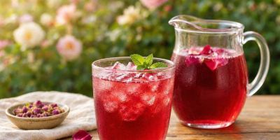 طرز تهیه شربت گل