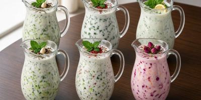 ۶ مدل دوغ طعم دار