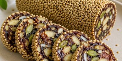 طرز تهیه رول خرمایی