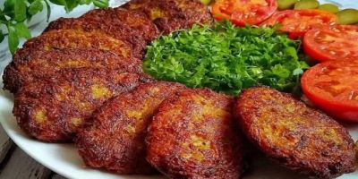 طرز تهیه کتلت بدون