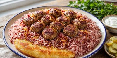 طرز تهیه سماق پلو