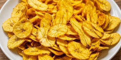طرز تهیه چیپس موز