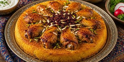 طرز تهیه ته چین بال