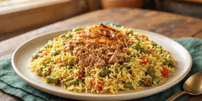 طرز تهیه لوبیاپلو