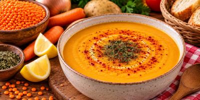 طرز تهیه سوپ عدس