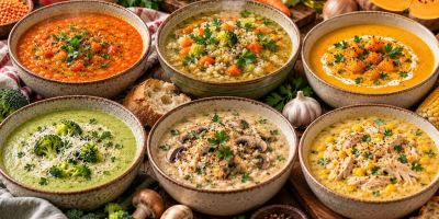 طرز تهیه ۹ مدل سوپ