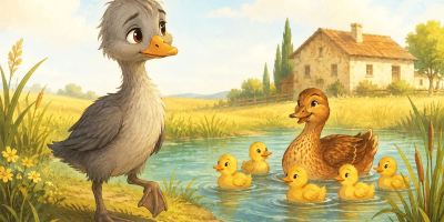 جوجه اردک زشت؛ قصه