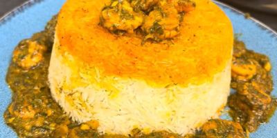 طرز تهیه پلو میگو