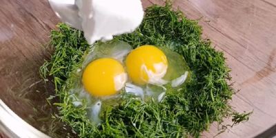طرز تهیه کوکوی شوید