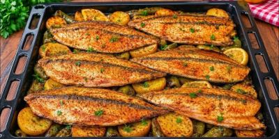 طرز تهیه ماهی تنوری