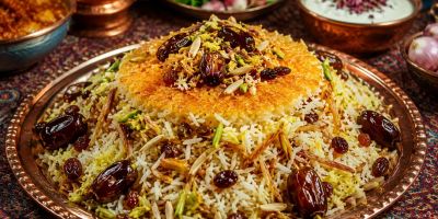 طرز تهیه رشته پلو
