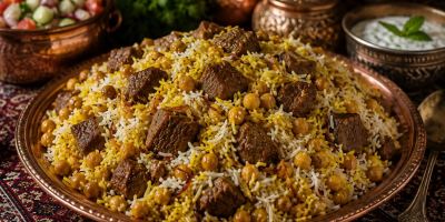 طرز تهیه نخود پلو