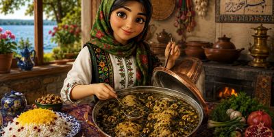 مرغ ترش؛ خورش اصیل