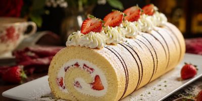 طرز تهیه رول کیک