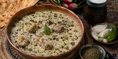 طرز تهیه آبگوشت دوغ