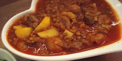 طرز تهیه خورش عدس
