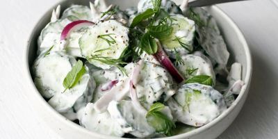 طرز تهیه سالاد خیار