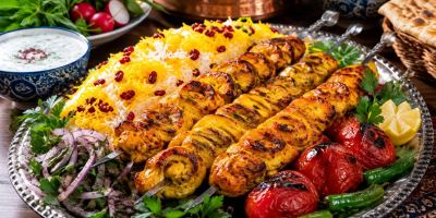 جوجه کباب فیله مرغ