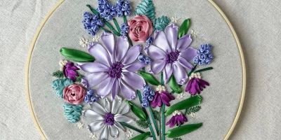 آموزش روبان دوزی
