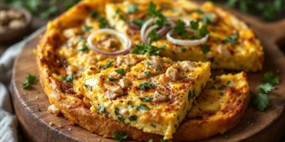 کوکوی مرغ و تره