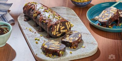 رولت بیسکویتی ساده