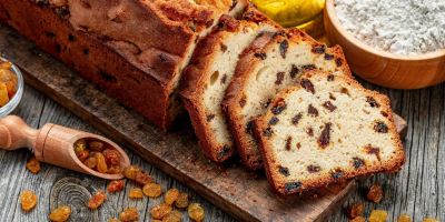 طرز تهیه کیک کشمش و