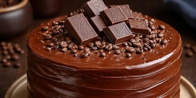 کیک شکلاتی با قهوه؛